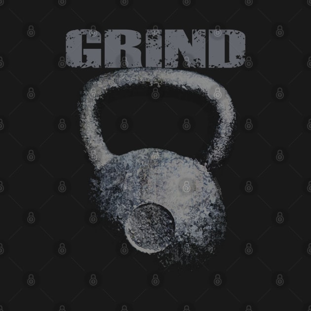 kettlebell grind by HammerPen