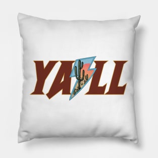 Yall Western Southern Vibes Pillow
