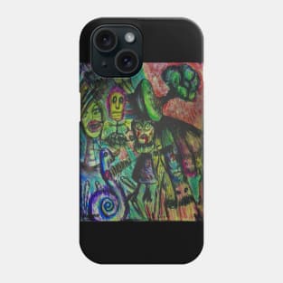 Spiraling nightmares Phone Case