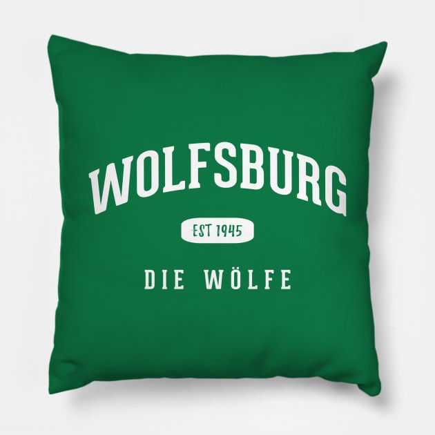 Wolfsburg Pillow by CulturedVisuals