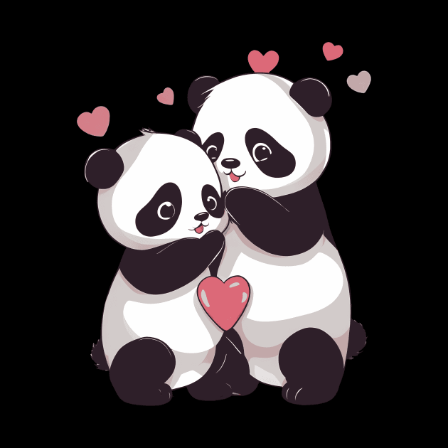 I Love You Panda by animegirlnft