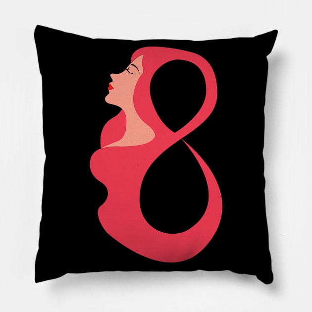 women day Pillow by Istanbul