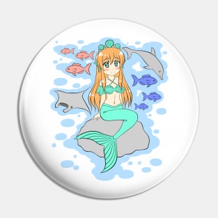 Mermaid Princess Pin