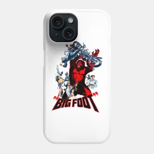 Bigfoot Retro 1969 Cult Classic Horror Design Phone Case