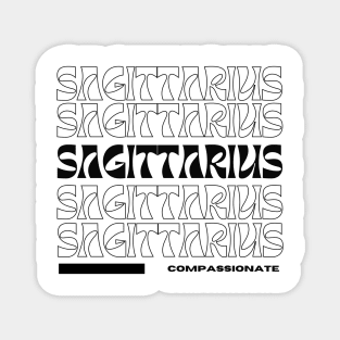 sagittarius tshirt design Magnet