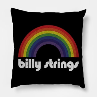 Billy Strings - Rainbow Vintage Pillow