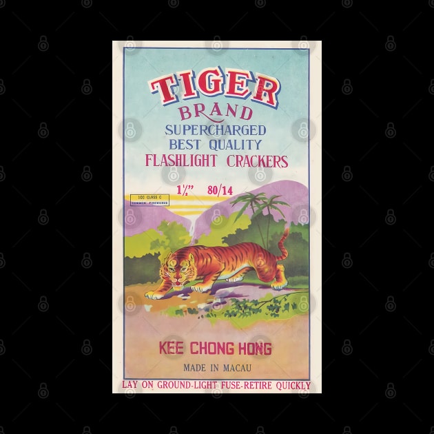 VINTAGE FIRECRACKER TIGER KEE CHONG HONG by kakeanbacot