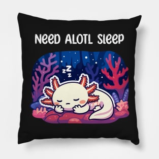 Cute Axolotl Sleeping Pillow