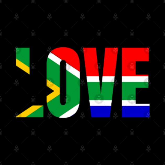 South Africa Love Flag by fansinn