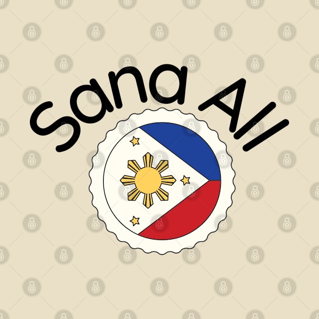 Pinay Philippines Tagalog statement - Sana all by CatheBelan