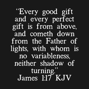 James 1:17 KJV T-Shirt