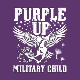 Purple Up Military Child We Wear Purple Military Child T-Shirt