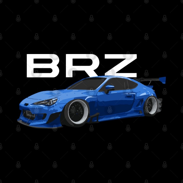 World Rally Blue Pearl Pandem Rocket Bunny Subaru BRZ by cowtown_cowboy