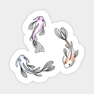 koi fish Magnet