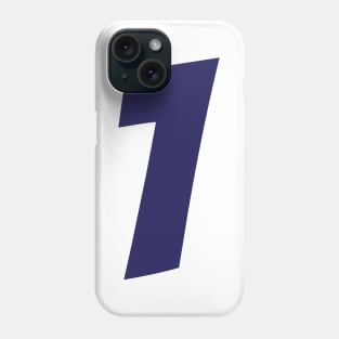 Max Verstappen 1 - Driver Number Phone Case