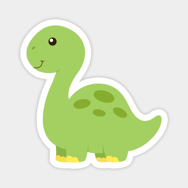 Dinosaur Kids Dino Design Magnet by samshirts