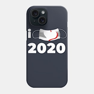 i love 2020 mask Phone Case