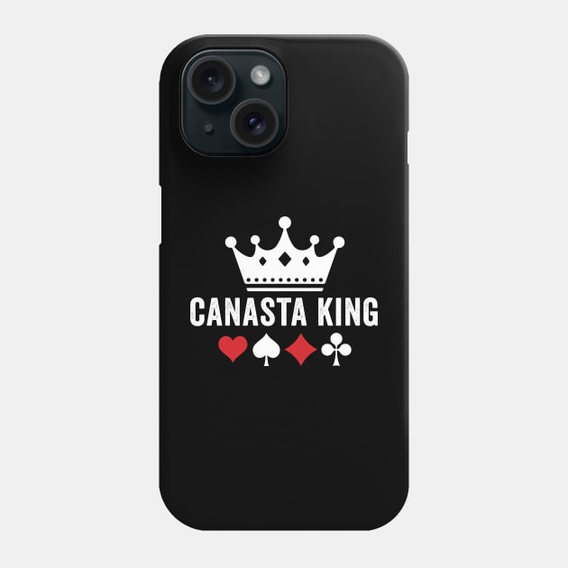 Canasta King Phone Case by Be Cute 