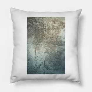 Grunge metal texture Pillow