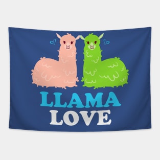 Llama Love Tapestry