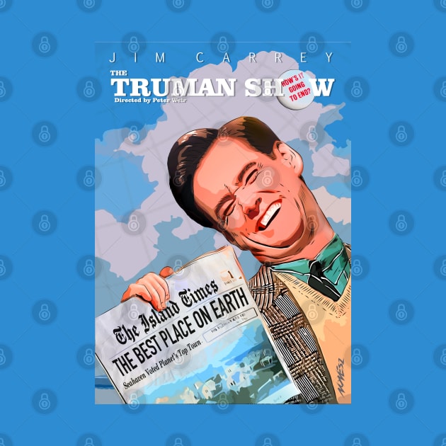 The Truman Show Fan Art Poster Full by Nonesz Workshop