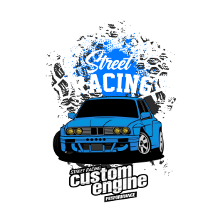 Powerful of M3 E30 custom engine T-Shirt