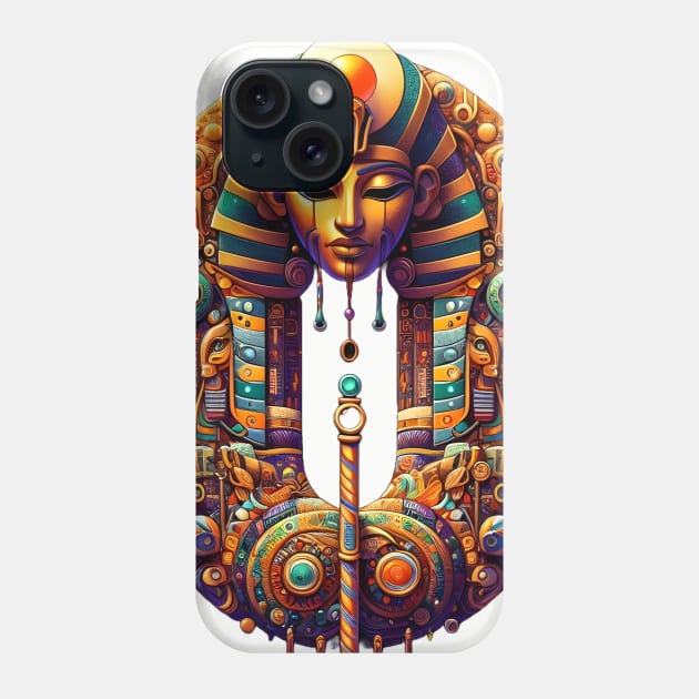 Osiris shaped Letter Phone Case by VuriousArtworks