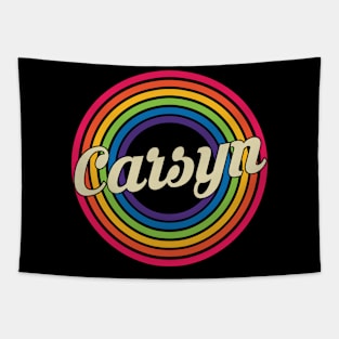 Carsyn - Retro Rainbow Style Tapestry