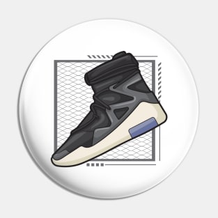 Air FOG 1 Black Sneaker Pin