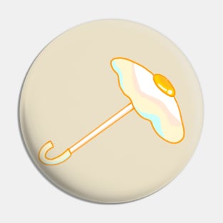 Sunny Side Egg Umbrella Pin