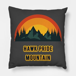 Hawk Pride Mountain Pillow