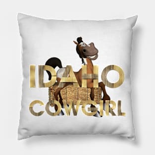 Idaho Cowgirl Pillow