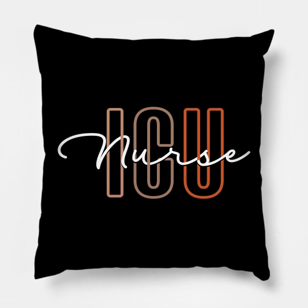 ICU Nurse Pillow by TheDesignDepot
