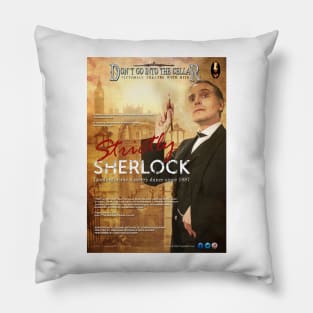 Don't Go Into The Cellar - Sherlock Poster Pillow