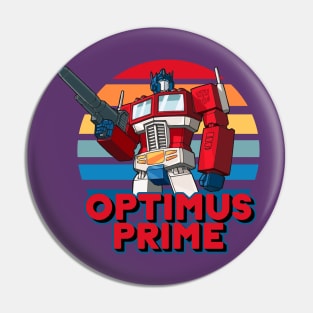 Optimus Prime - Retro Japanese Pin