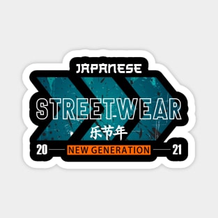 japanese streetwear new generation Magnet