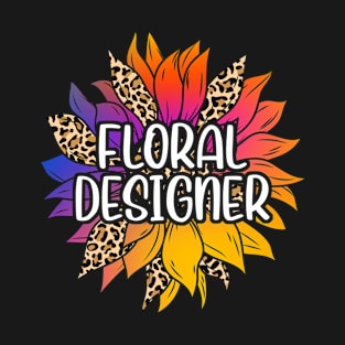 Floral Designer Sunflower T-Shirt