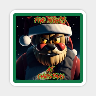 Five Nights At Christmas Magnet