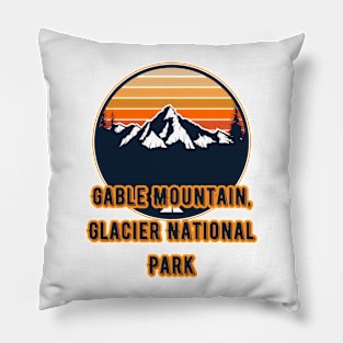 Gable Mountain, Glacier National Park Pillow