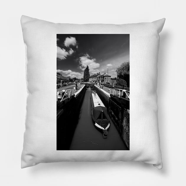 Stoke Bruerne Pillow by StephenJSmith