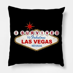 I survived to fabulous las vegas Pillow