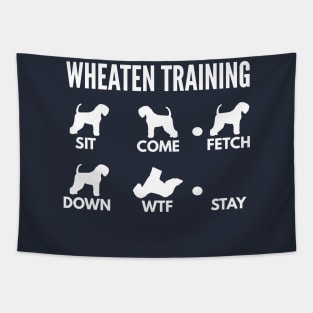 Wheaten Terrier Training Wheaten Dog Tricks Tapestry