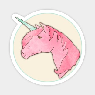 Pink Unicorn Magnet