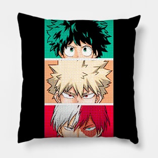 My Hero Academia +Retro style Pillow