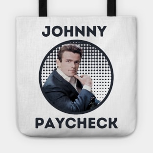 johnny paycheck || light green Tote