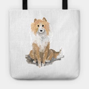 Sable Rough Collie Dog Tote