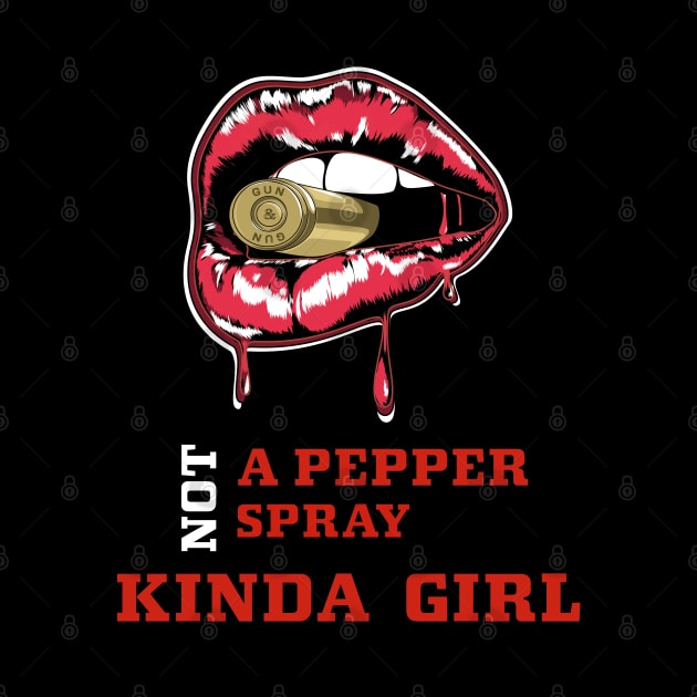 Not A Pepper Spray Kinda Girl by PunnyPoyoShop