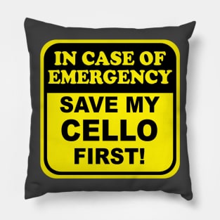 Save My Cello Pillow