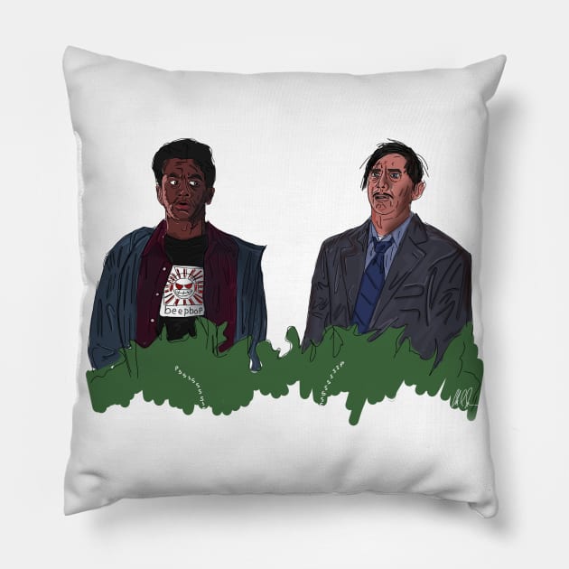 Harold & Kumar: Your Special Bush Pillow by 51Deesigns