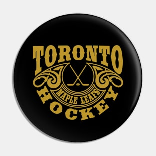 Vintage Retro Toronto Maple Leafs Hockey Pin
